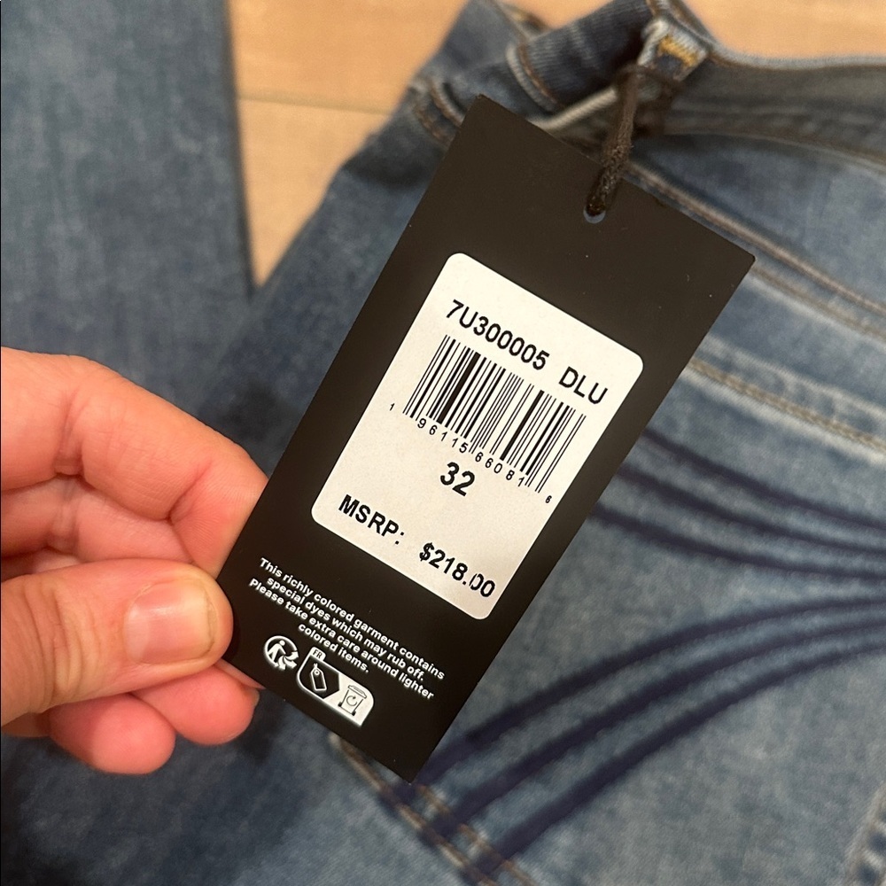 NWT 7 For All Mankind DOJO Flare Jeans Sz 32 - Picture 3 of 11